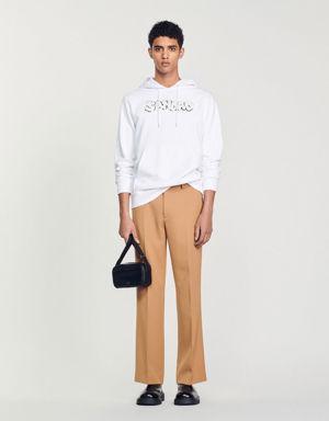 Embroidered Sandro hoodie Login to add to Wish list