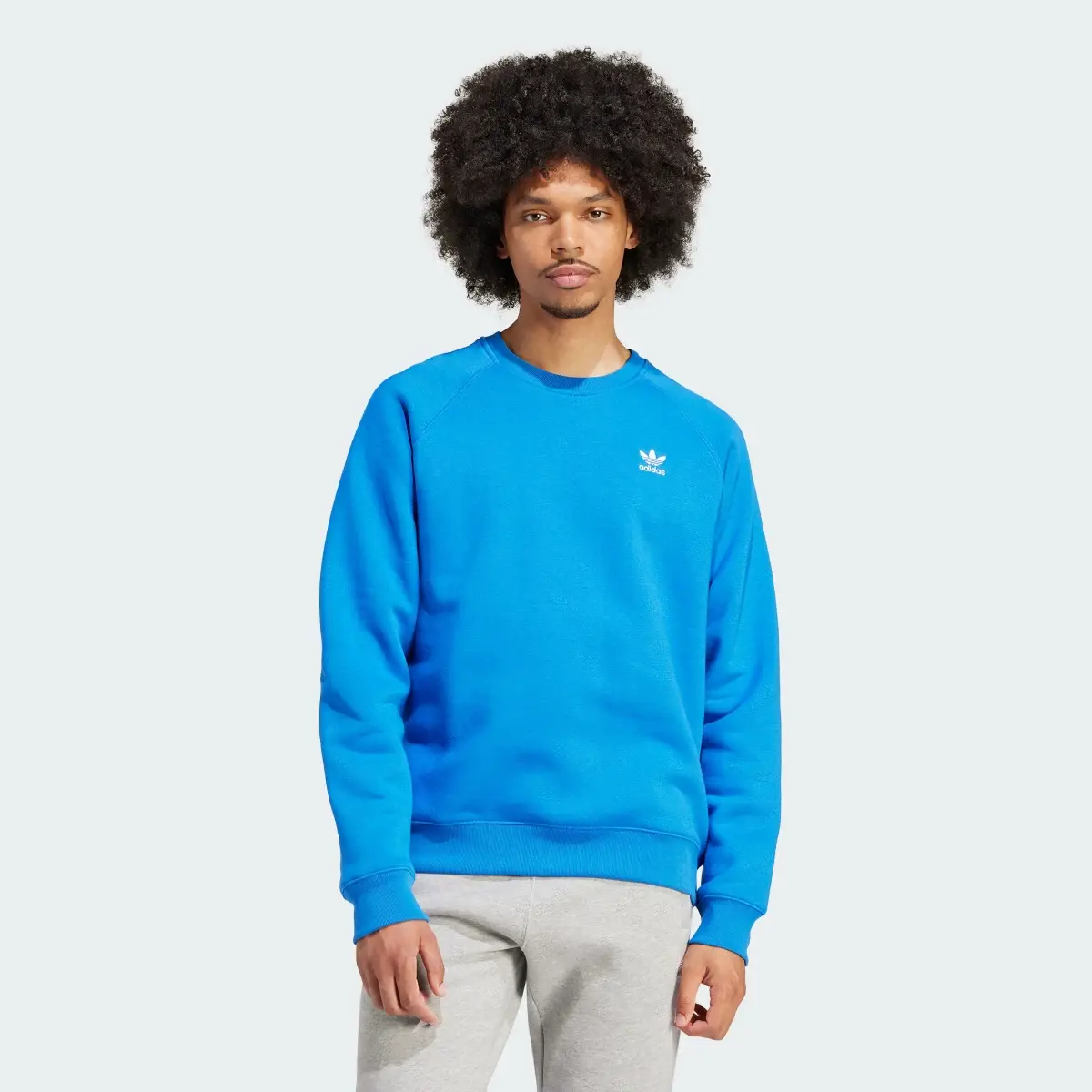 Adidas Trefoil Essentials Crewneck. 2