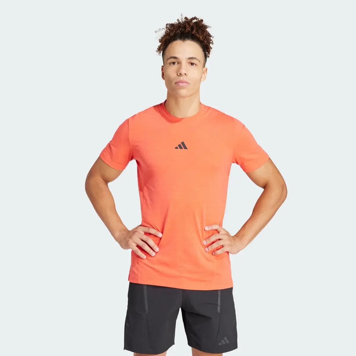 Adidas Designed for Training Workout Tee. 2