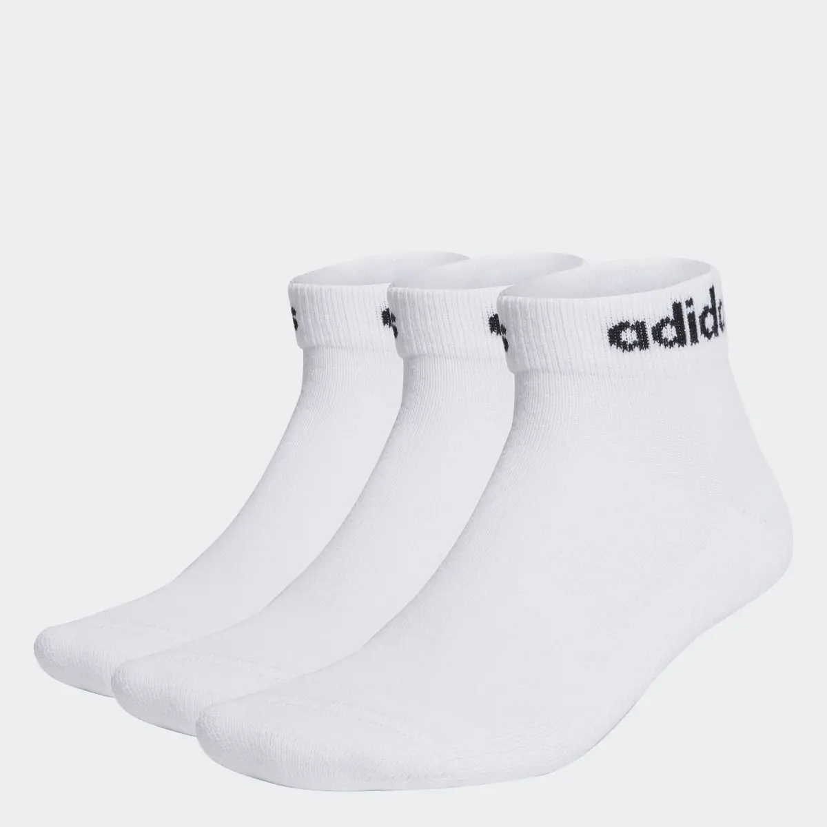 Adidas Linear Cushioned Ankle Socken, 3 Paar. 1