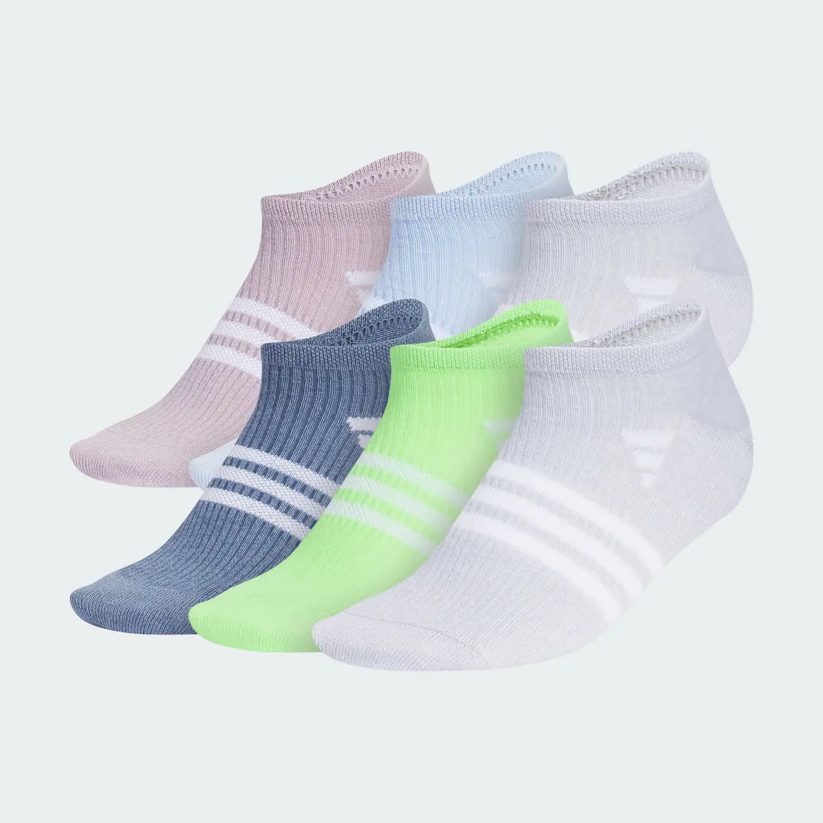 Adidas Superlite 3.0 6-Pack No-Show Socks. 2