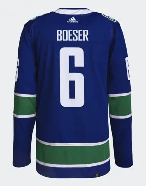 Canucks Boeser Home Authentic Jersey