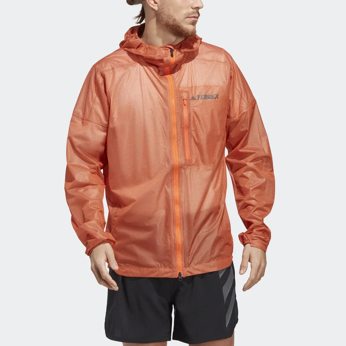 Adidas Terrex Agravic 2.5-Layer Rain Jacket. 1