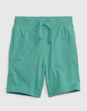 Gap Toddler 100% Organic Cotton Mix and Match Pull-On Shorts blue