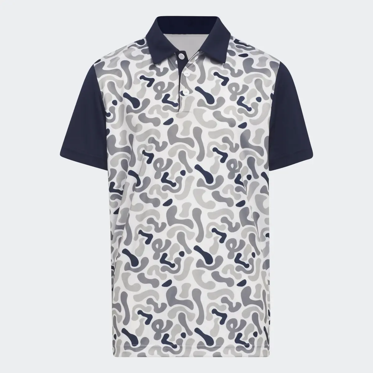 Adidas Camo-Printed Polo Shirt. 1