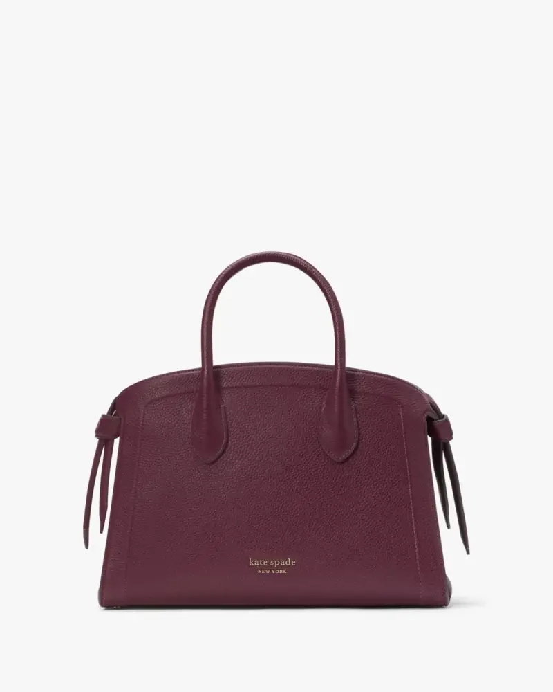 Kate Spade Knott Medium Zip-top Satchel. 1