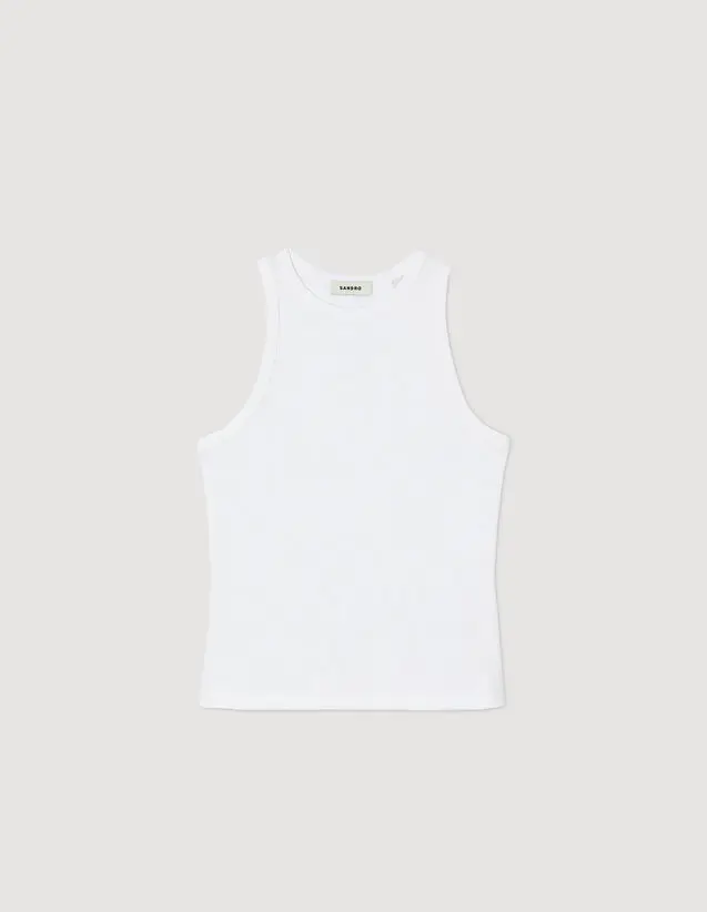 Sandro Embroidered vest top. 2
