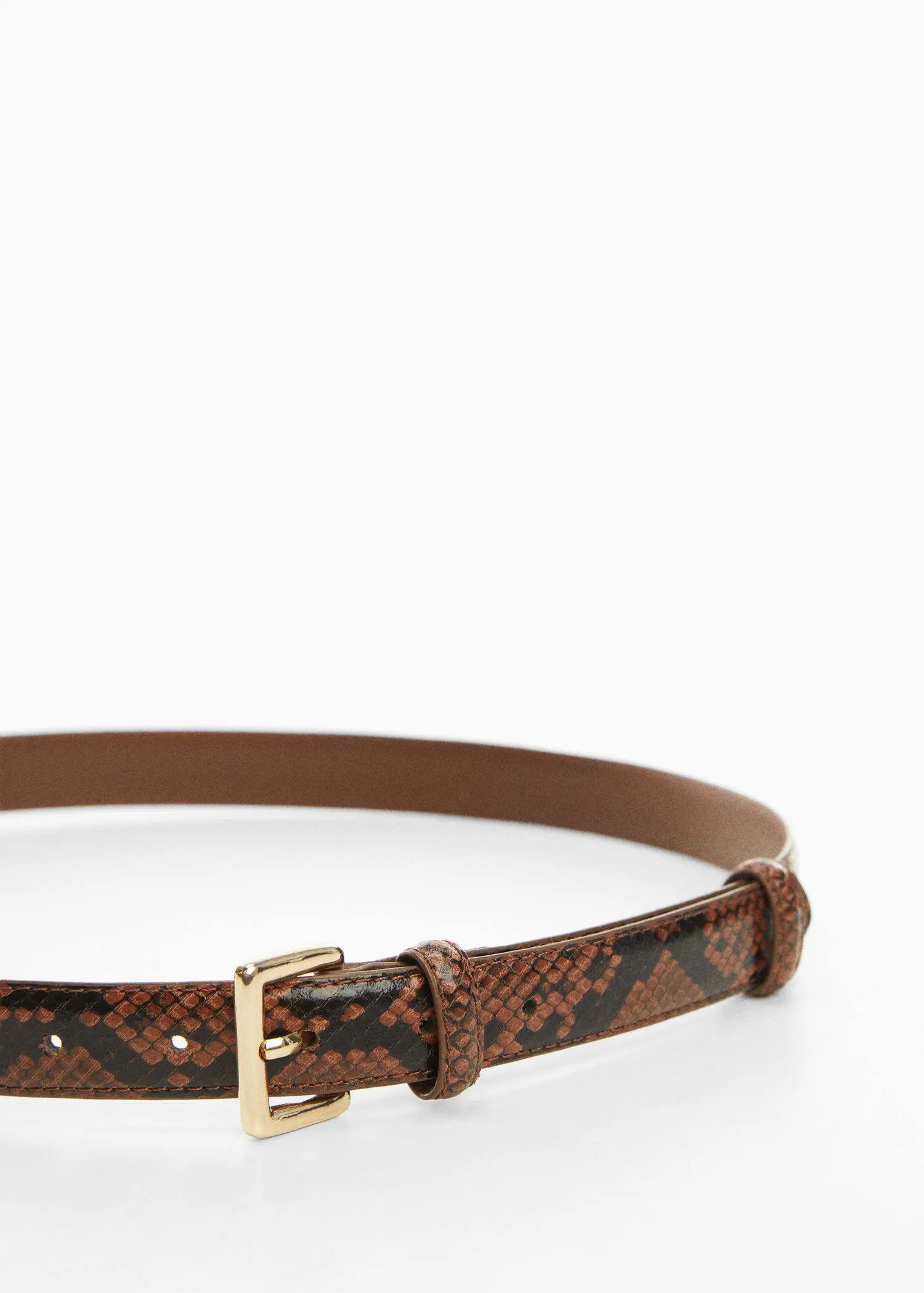 Mango Snake-effect belt. 3