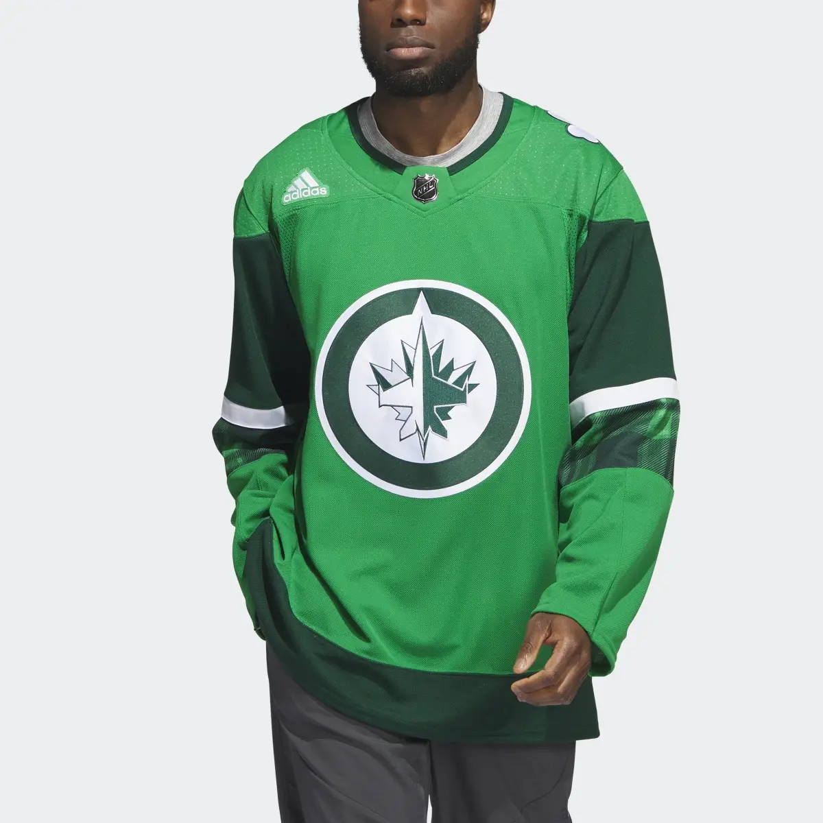 Adidas Winnipeg Jets St Pats Jersey. 1