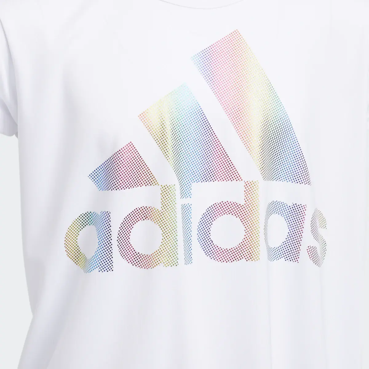 Adidas Rainbow Foil Tee (Extended Size). 3