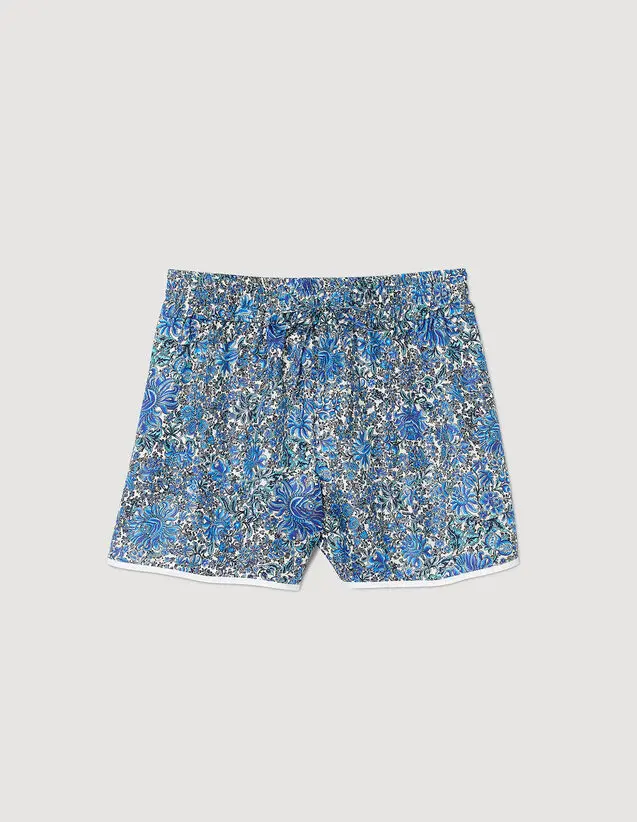 Sandro Floral print shorts. 2