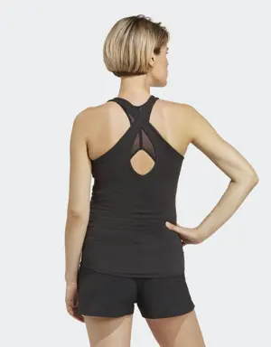 Adidas AEROREADY Train Essentials Slim-Fit Tank Top (Maternity). 3 Adidas AEROREADY Train Essentials Slim-Fit Tank Top (Maternity). 3