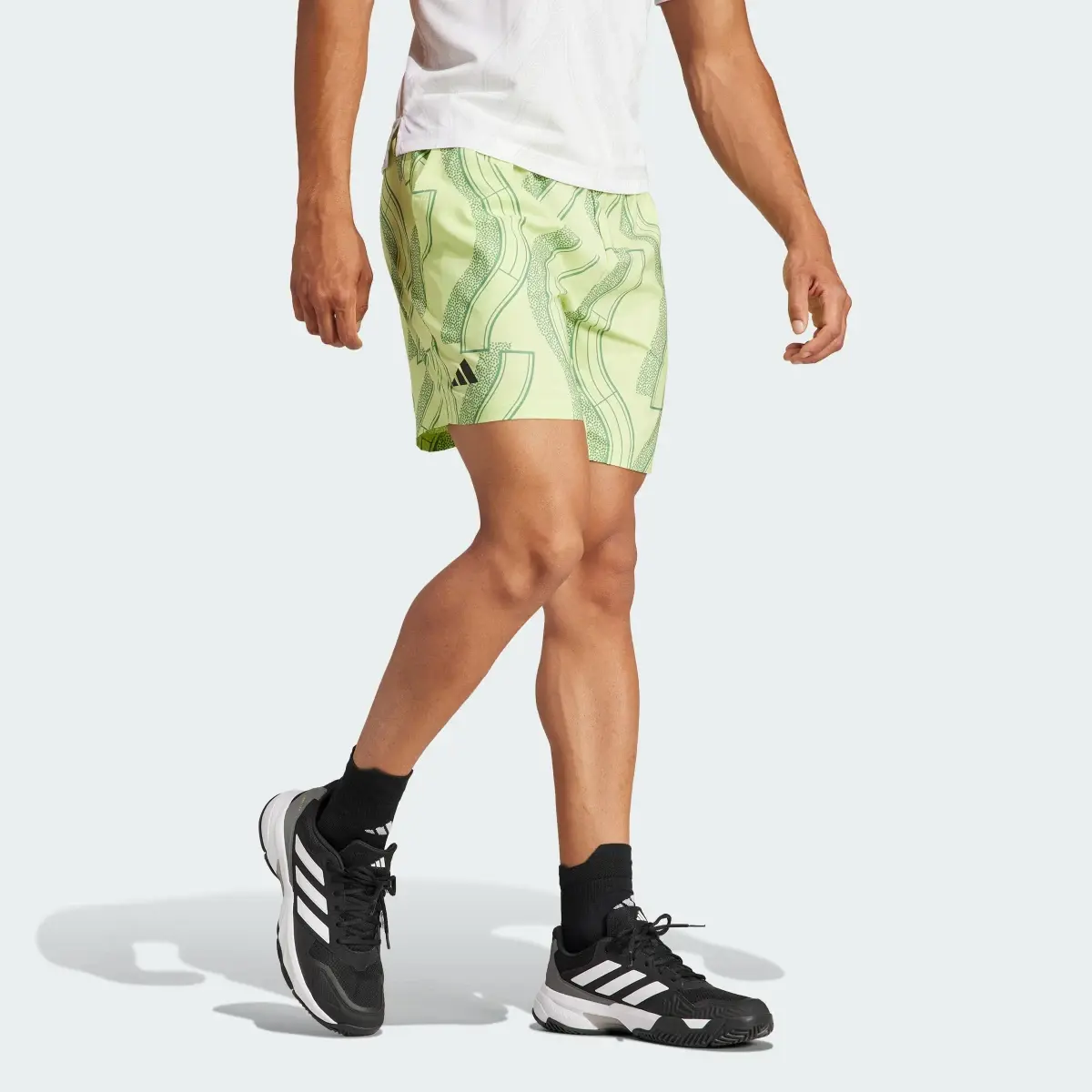 Adidas Shorts Club para Tenis Estampados. 3