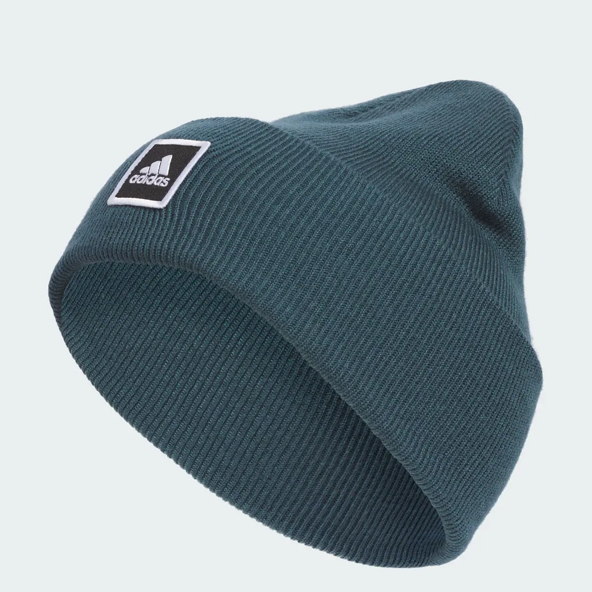 Adidas Wide-Cuff Fold Beanie. 1