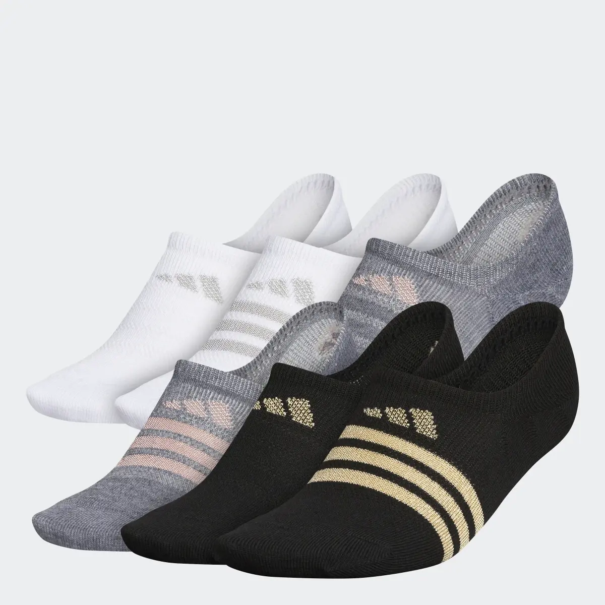 Adidas Superlite Super-No-Show Socks 6 Pairs. 1