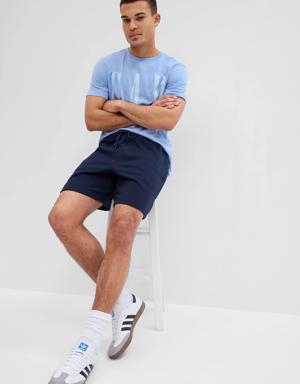 Gap 7" French Terry Shorts with E-Waist blue