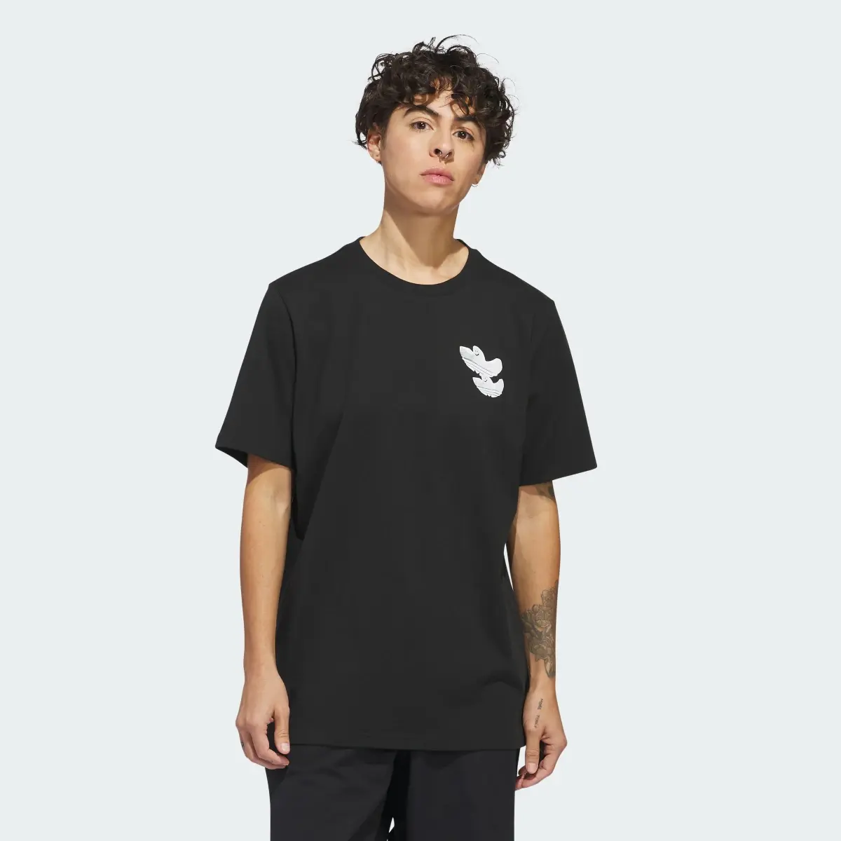 Adidas Shmoofoil Monument Short Sleeve T-Shirt. 2