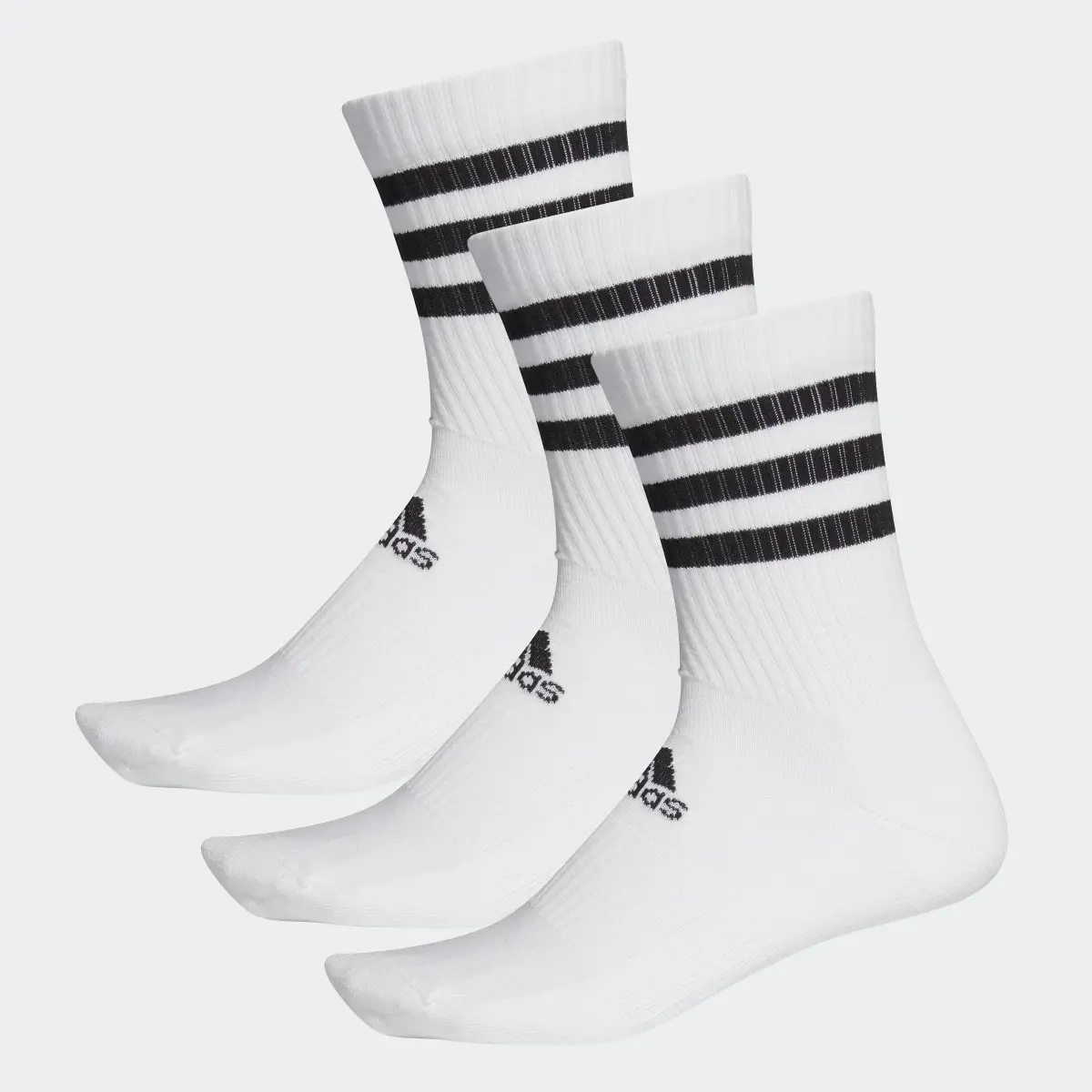 Adidas 3 STRIPES CLASSIC CUSHIONED SOCKS. 2