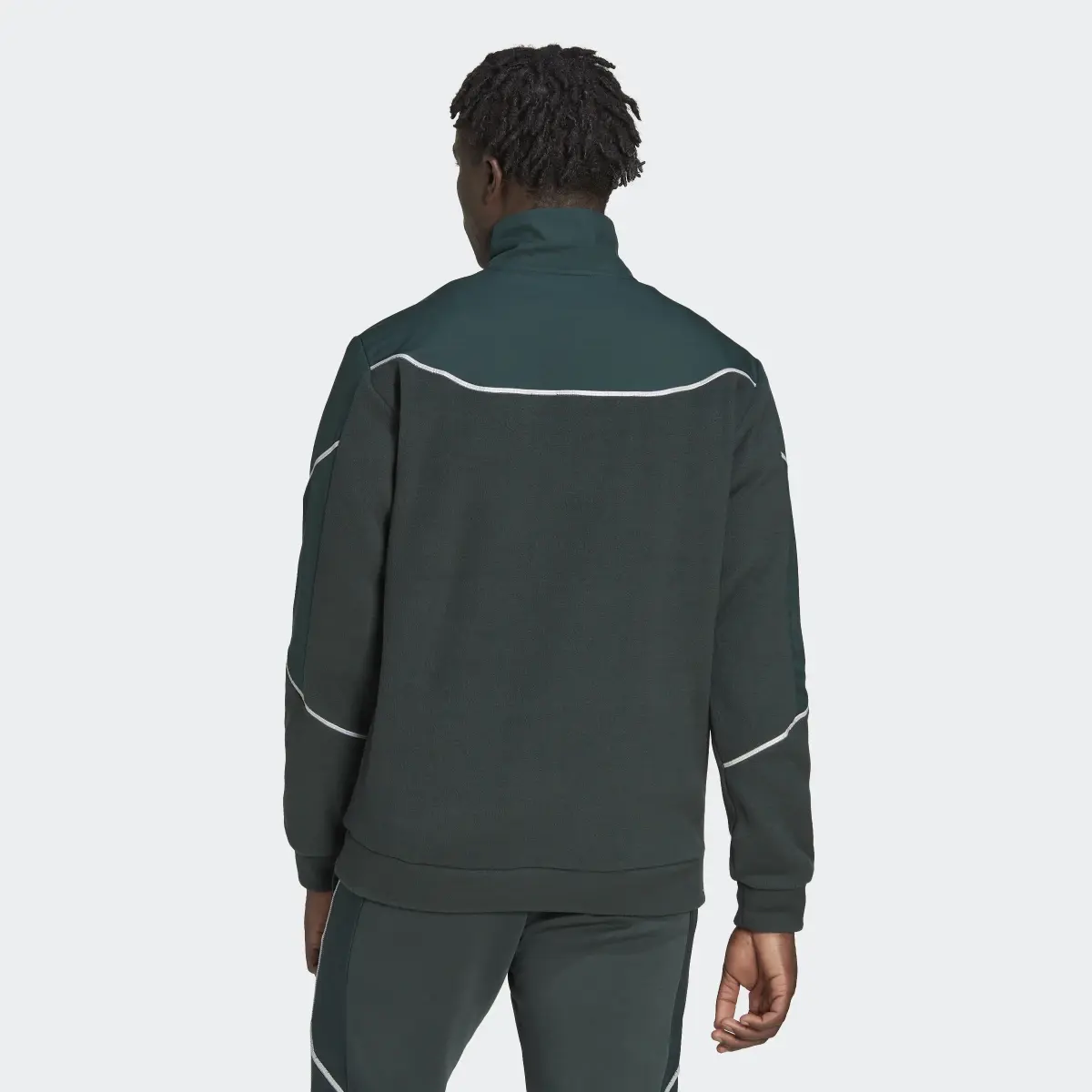 Adidas Casaco com Fecho a 1/4 em Fleece Polar Essentials. 3