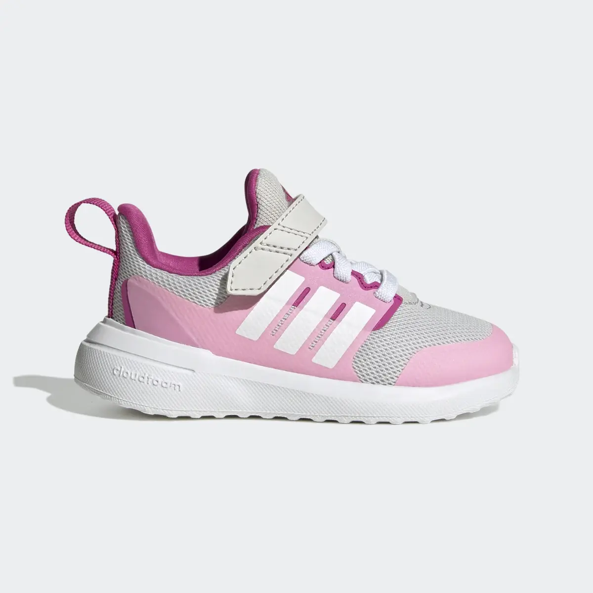 Adidas Chaussure à lacets élastiques et scratch FortaRun 2.0 Cloudfoam. 2