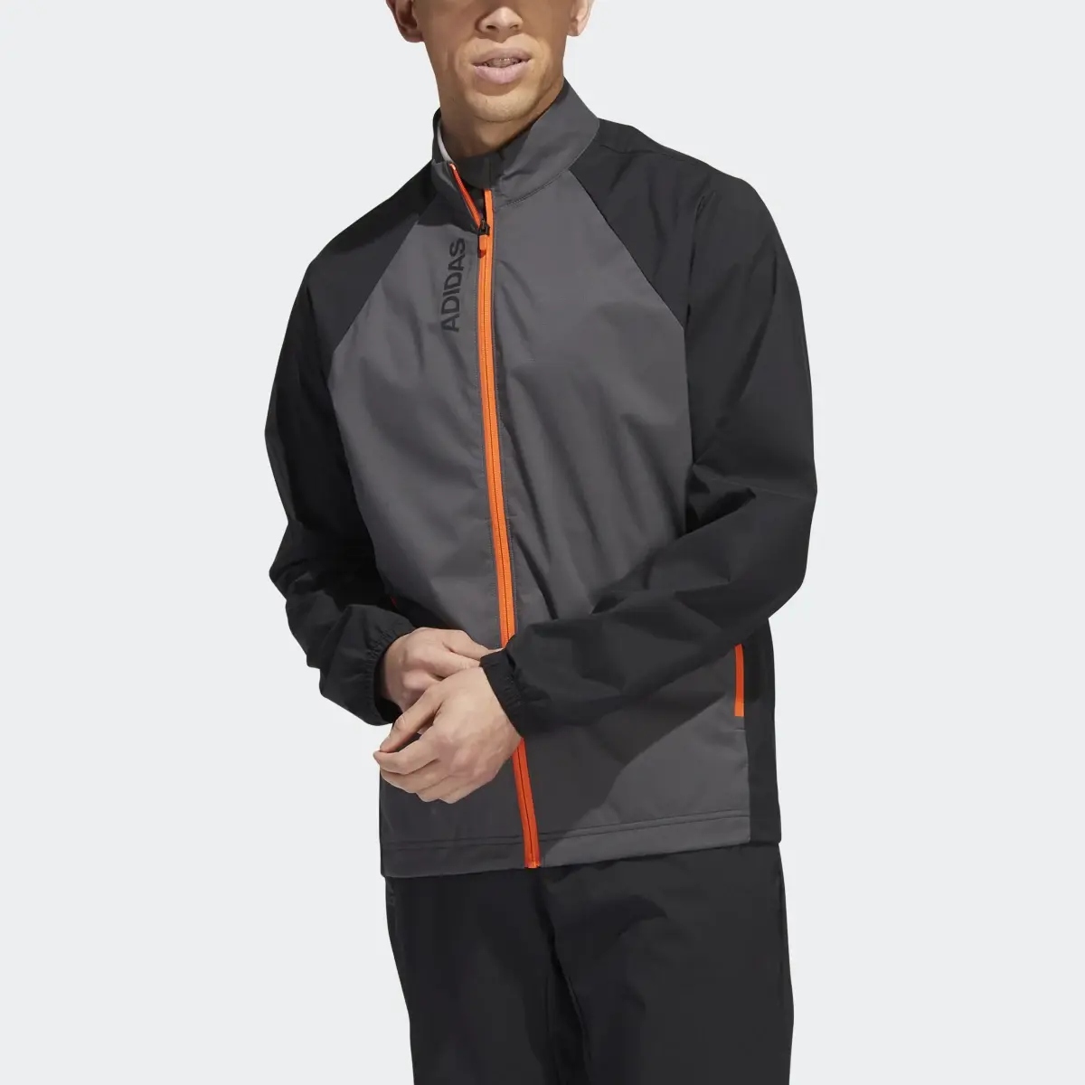 Adidas Provisional Full-Zip Golf Jacket. 1