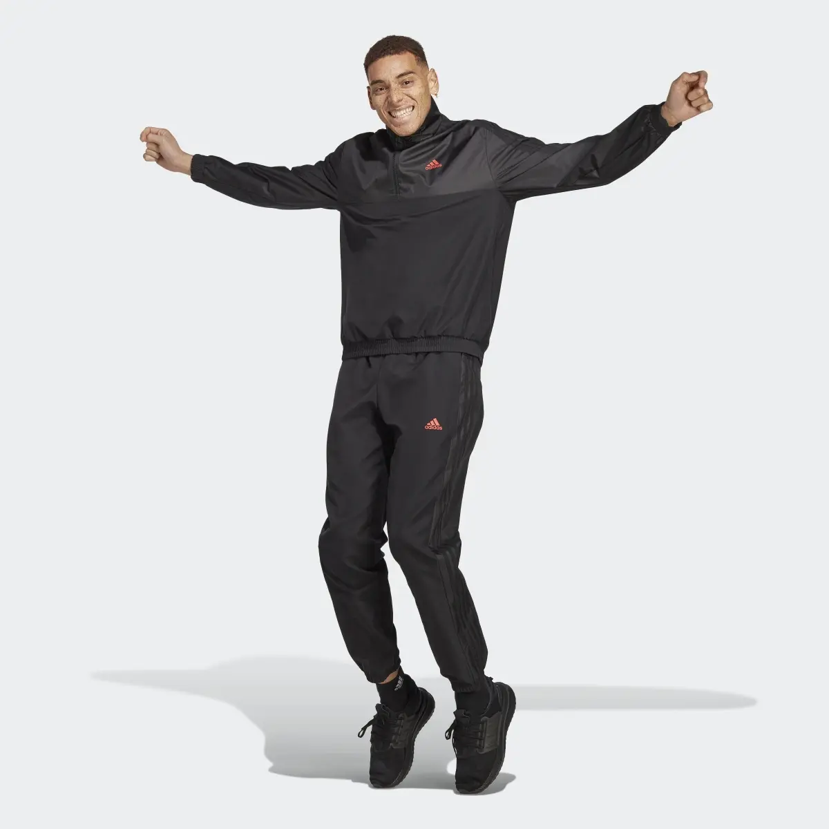 Adidas 1/4 Zip Woven Tracksuit. 2