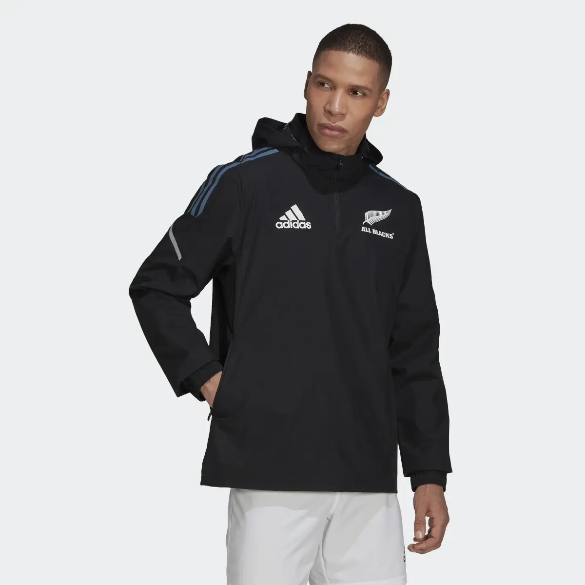 Adidas All Blacks Rugby Windbreaker. 2