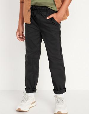 Old Navy Built-In Flex Tapered Tech Pants for Boys black