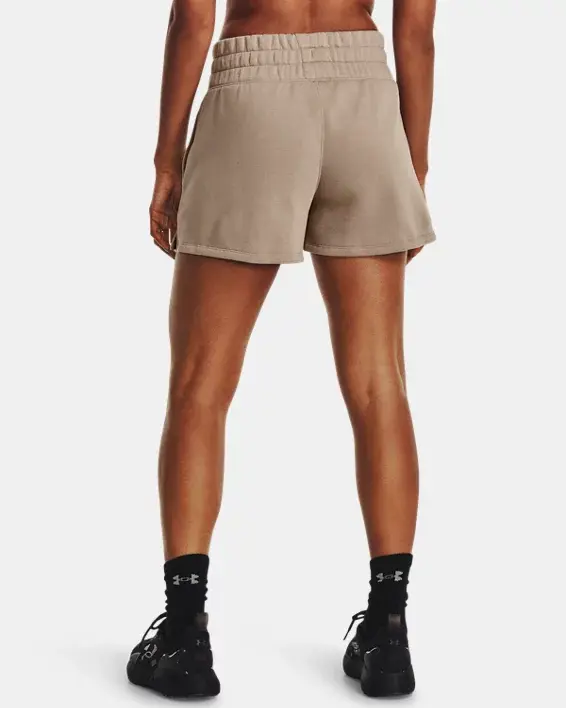 Under Armour Women's UA Essential Fleece 4" Shorts. 2