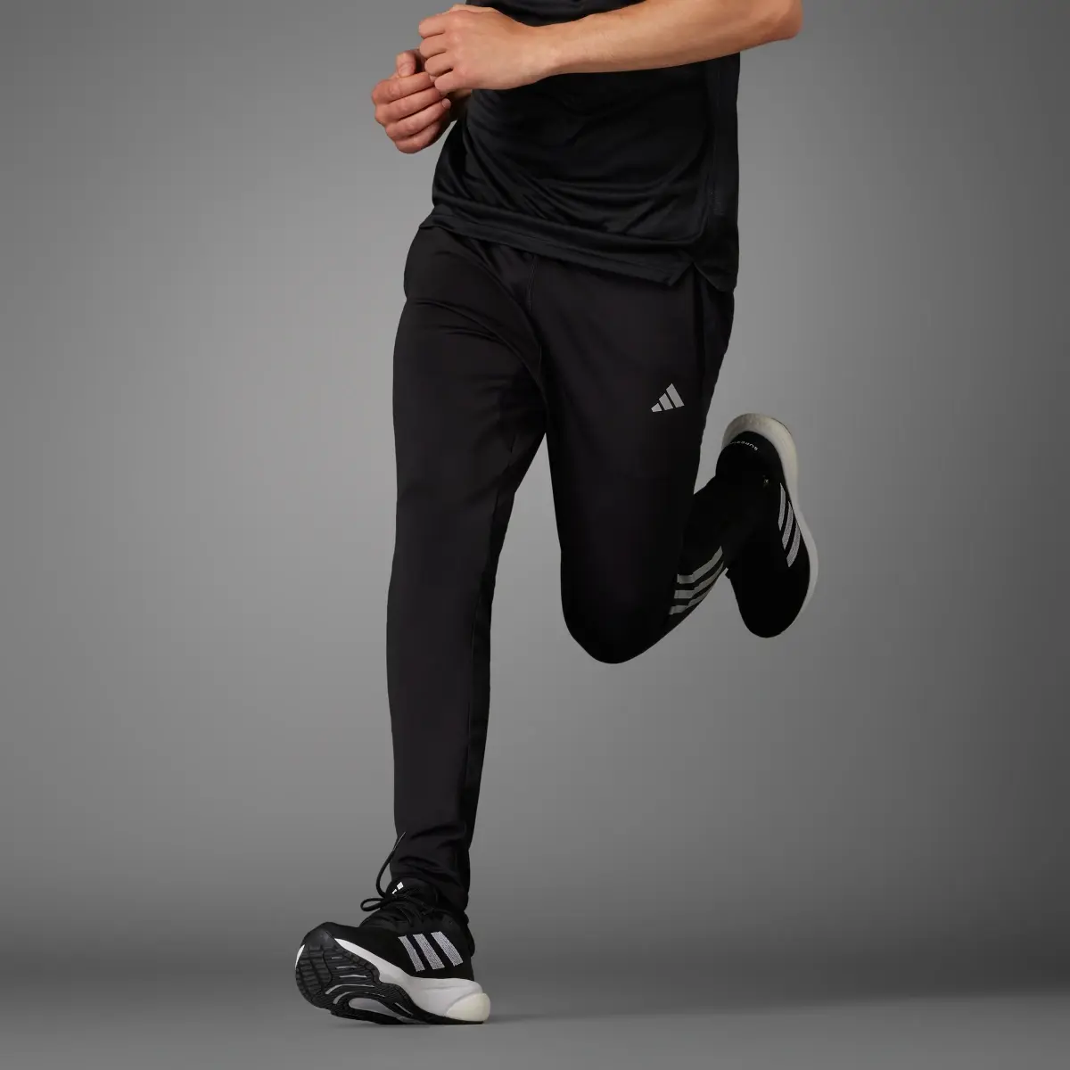 Adidas Own the Run Astro Knit Joggers. 1