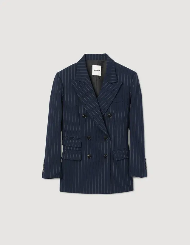 Sandro Stripy suit jacket. 2