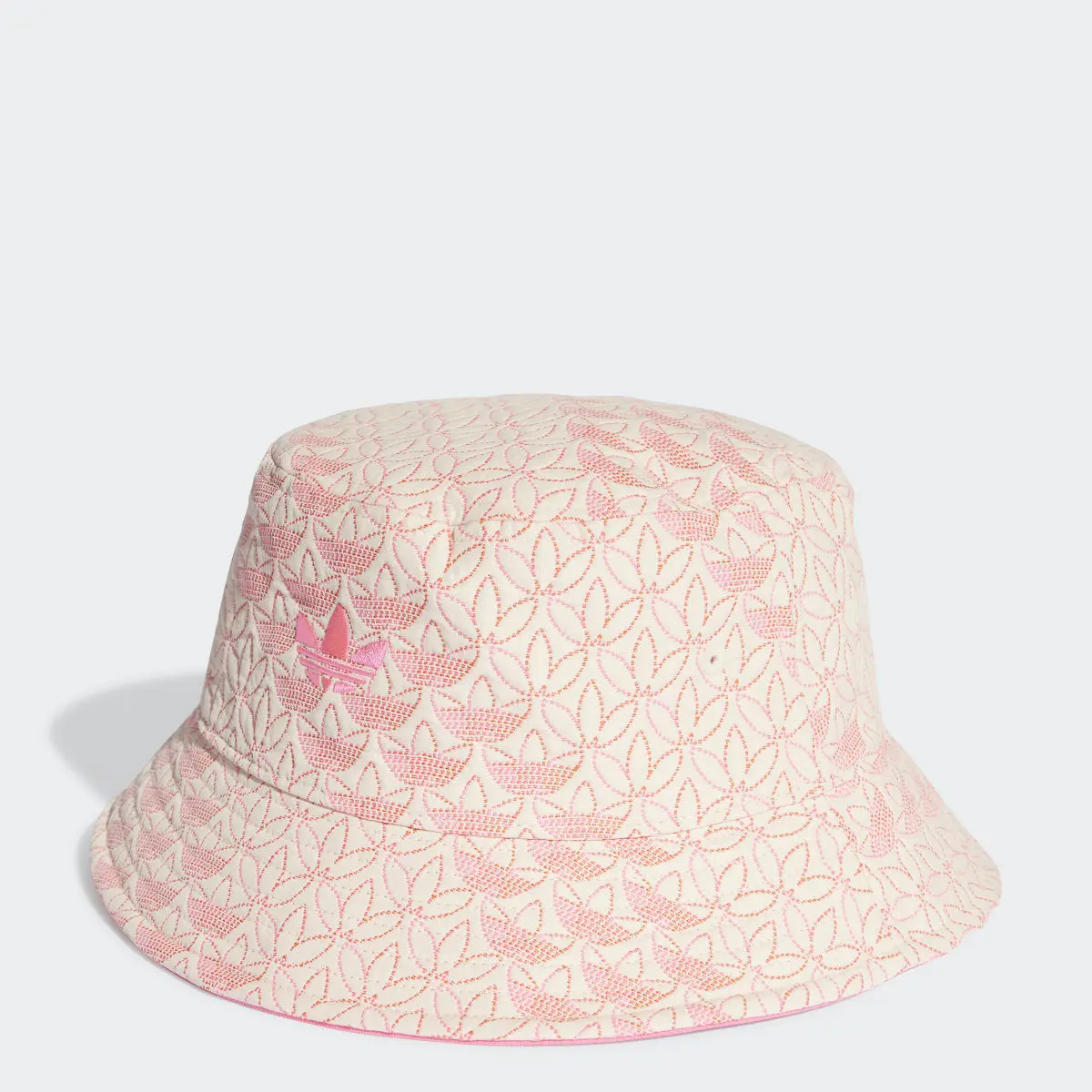 Adidas Quilted Trefoil Bucket Hat. 1