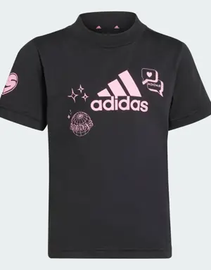 Adidas Playera Brand Love Estampada para Niños