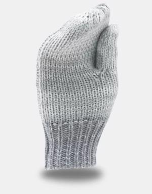 Girls' UA Shimmer Knit Mittens