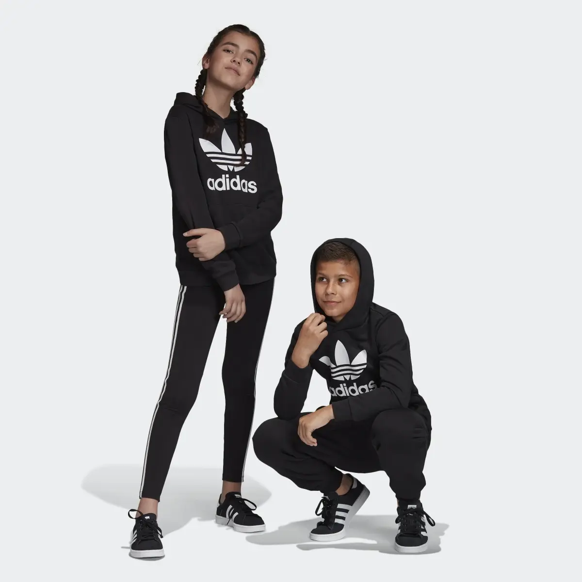 Adidas Trefoil Kapüşonlu Üst. 3