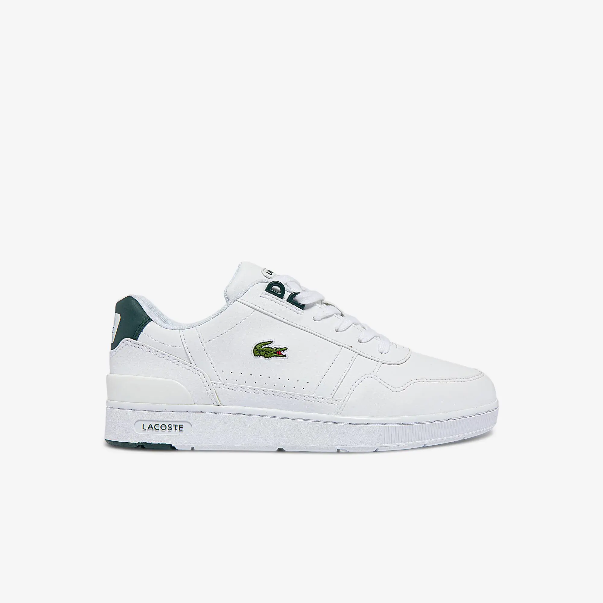Lacoste Juniors’ T-Clip Synthetic Trainers. 1