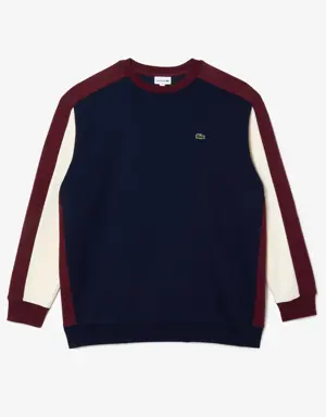 Men's Big Fit Colorblock Sweatshirt
