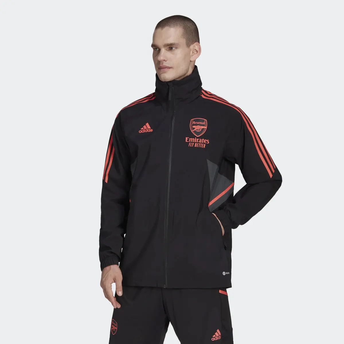 Adidas Arsenal Condivo 22 Rain Jacket HC1254