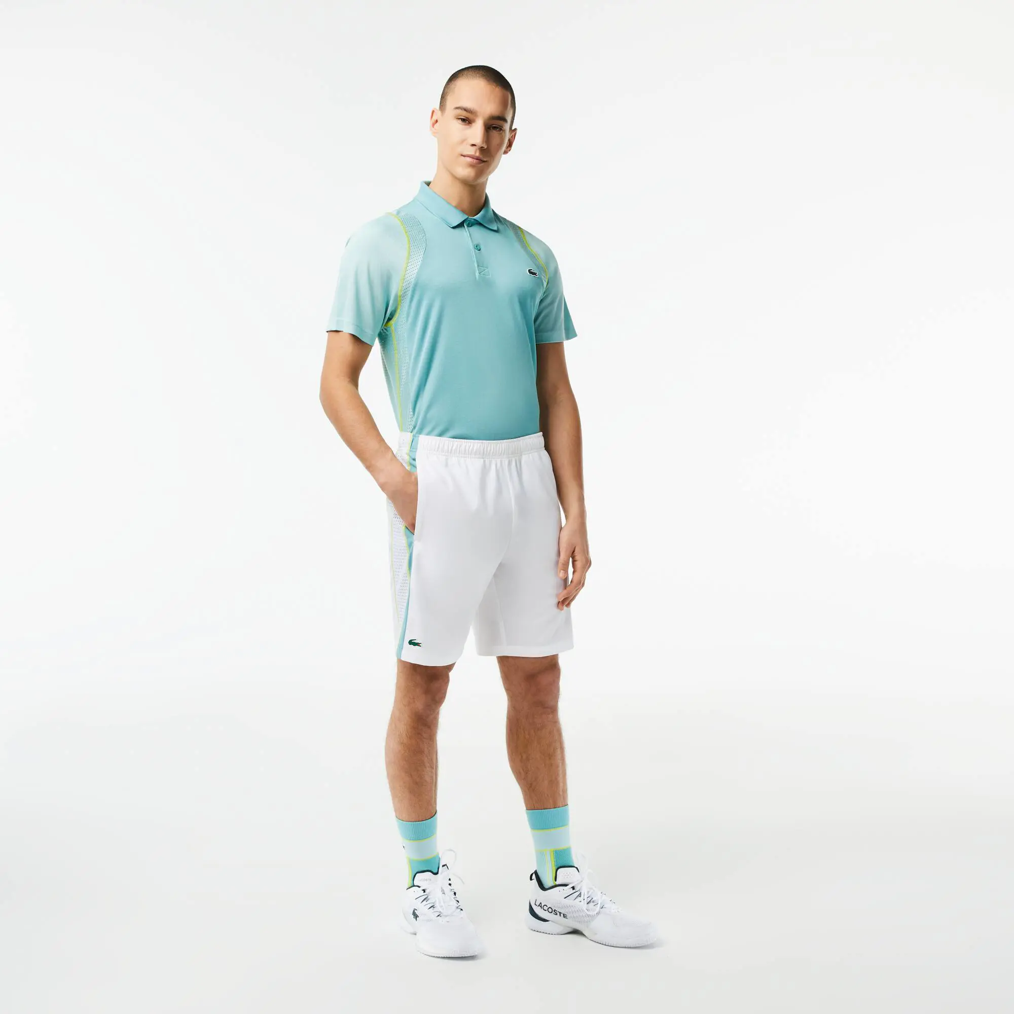 Lacoste Short homme Lacoste Tennis en polyester recyclé. 1