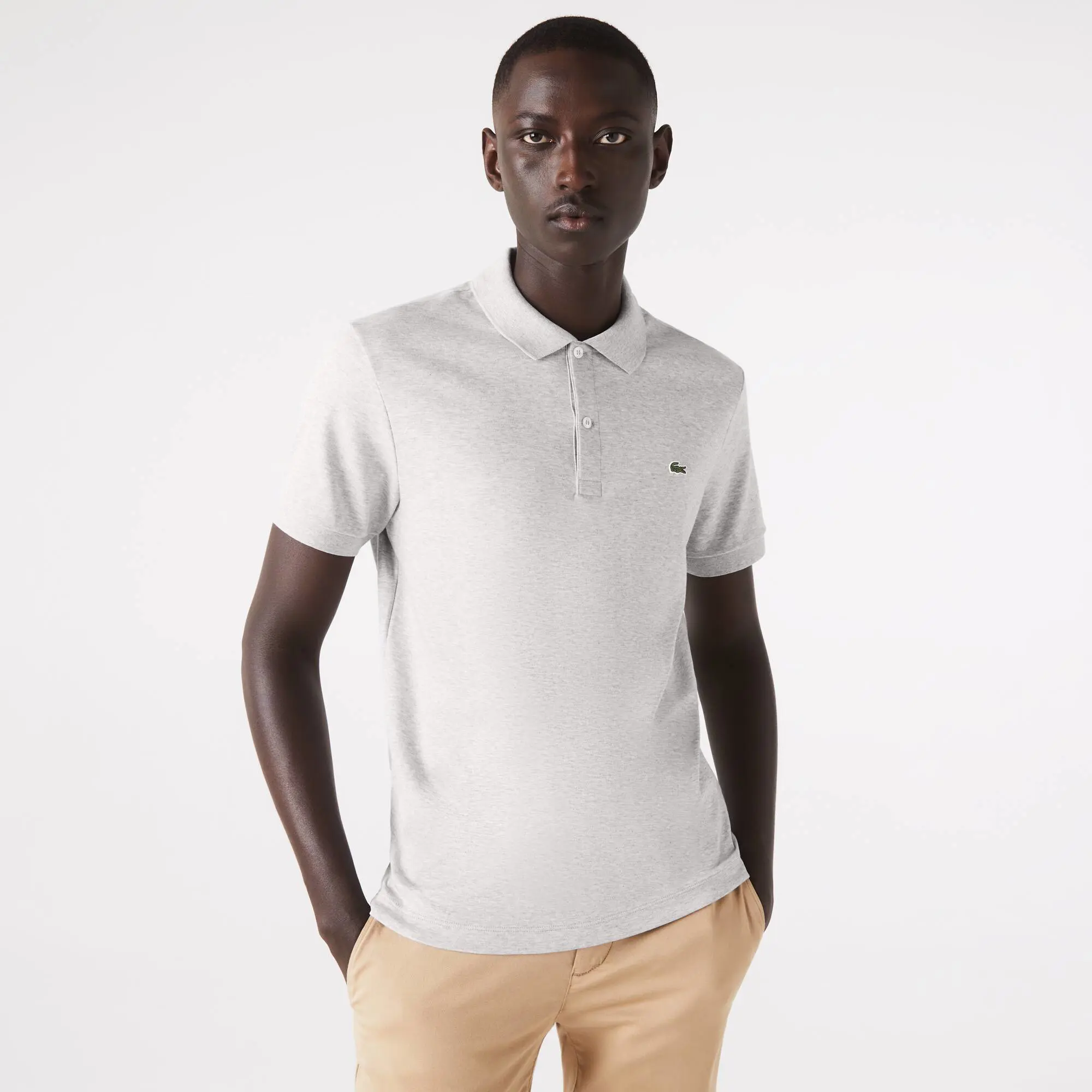 Lacoste Regular Fit Ultra Soft Cotton Jersey Polo Shirt. 1