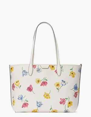 Sutton Tulip Toss Medium Tote