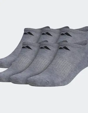 Athletic Cushioned No-Show Socks 6 Pairs