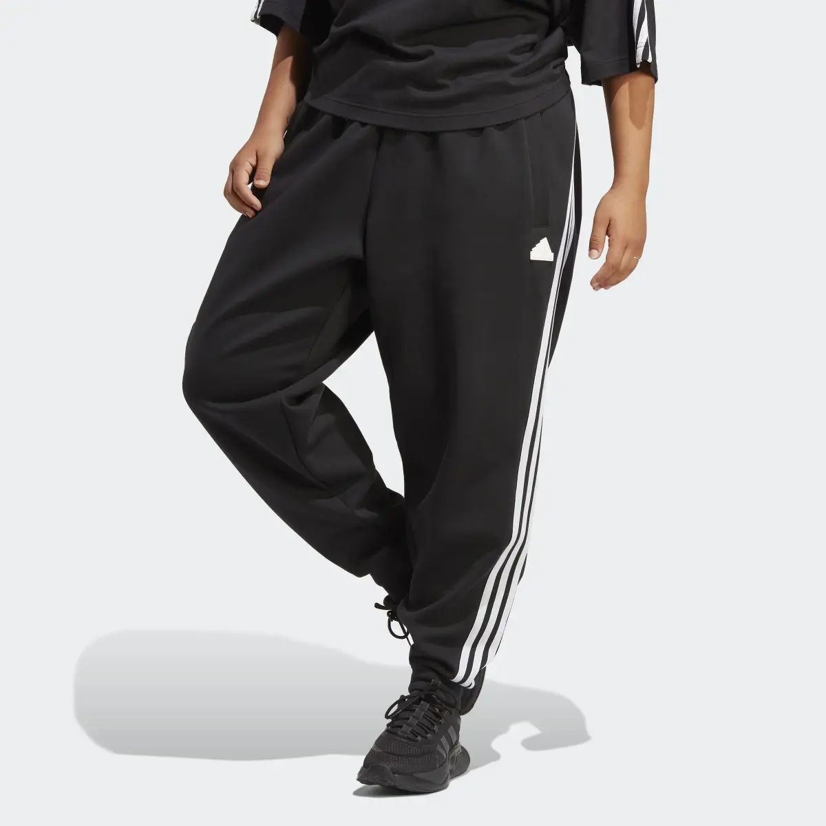 Adidas Future Icons 3-Stripes Regular Pants (Plus Size). 1