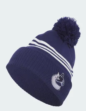 Canucks Cuffed Pom Beanie