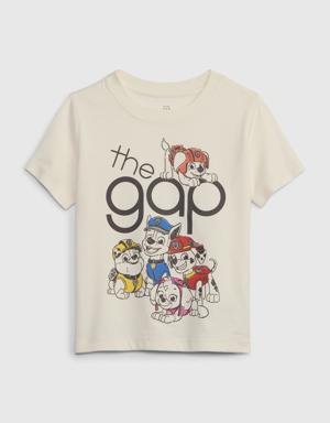 Gap Toddler Gap Logo Paw Patrol Graphic T-Shirt beige