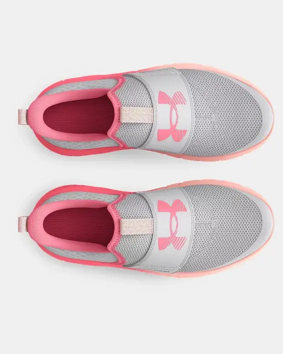 Under Armour Girls' Grade School UA Flash Fade Running Shoes. 3