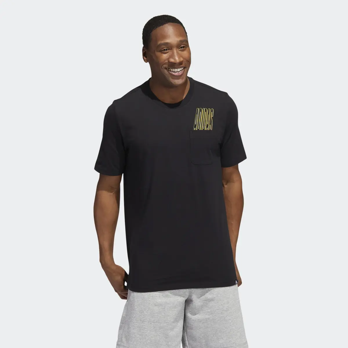 Adidas Dynamic Sport Graphic Pocket Tee. 2