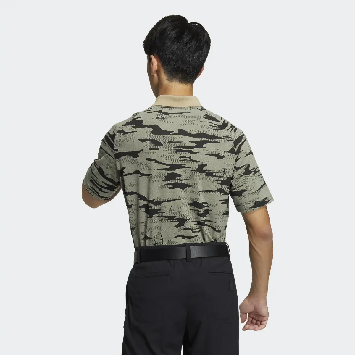 Adidas Go-To Camouflage Polo Shirt. 3