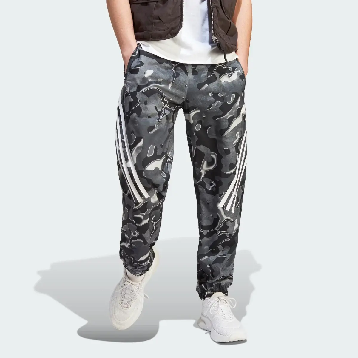 Adidas Future Icons Allover Print Pants. 1