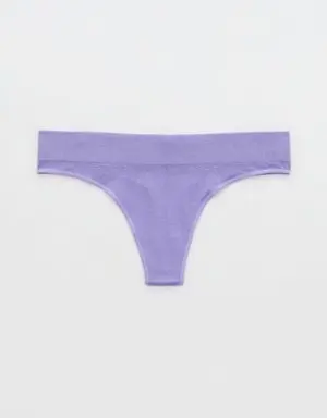 Superchill Seamless Lurex Thong Underwear